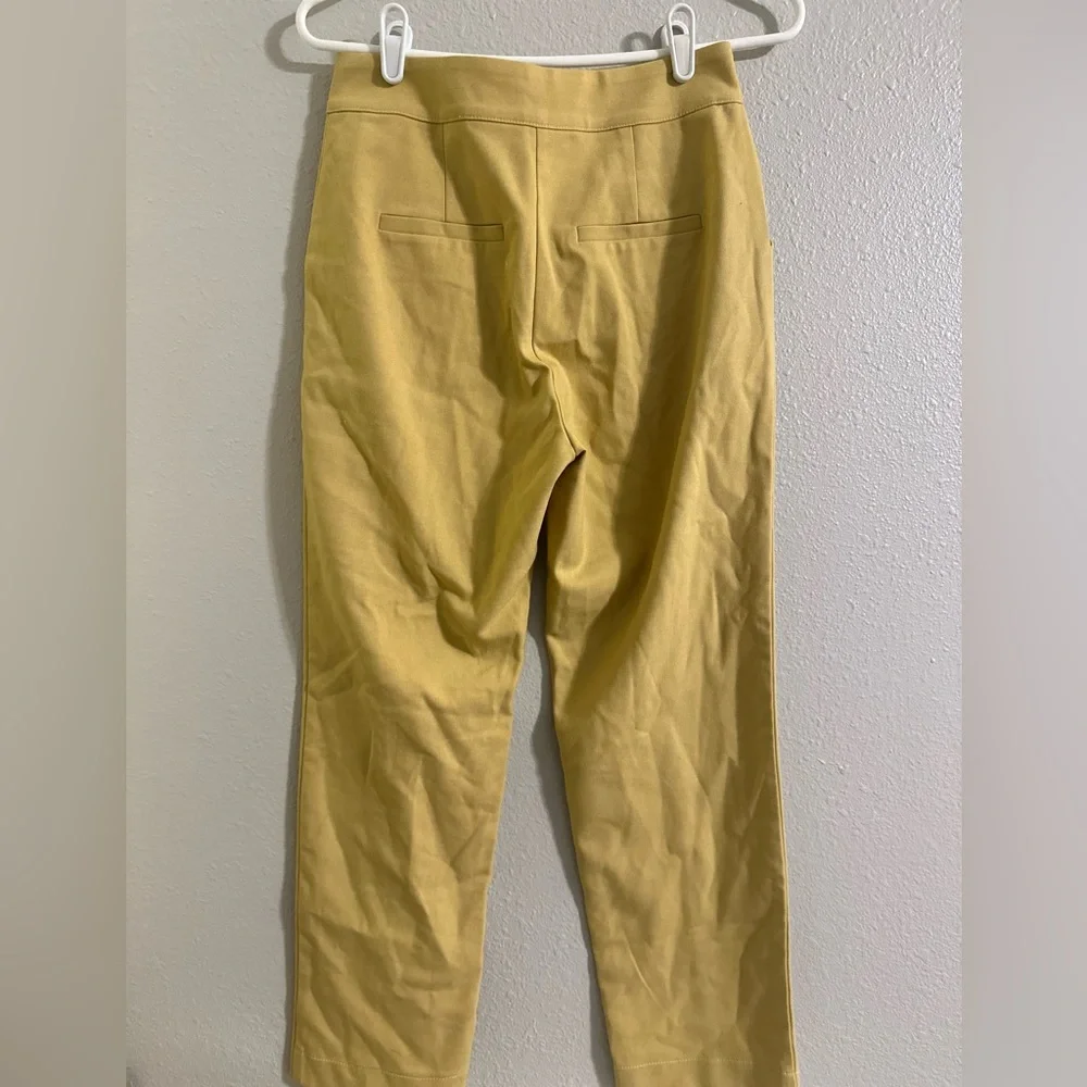 NWT Ghospell Chic Yellow Straight Leg Women's Pants - Picture 7 of 8